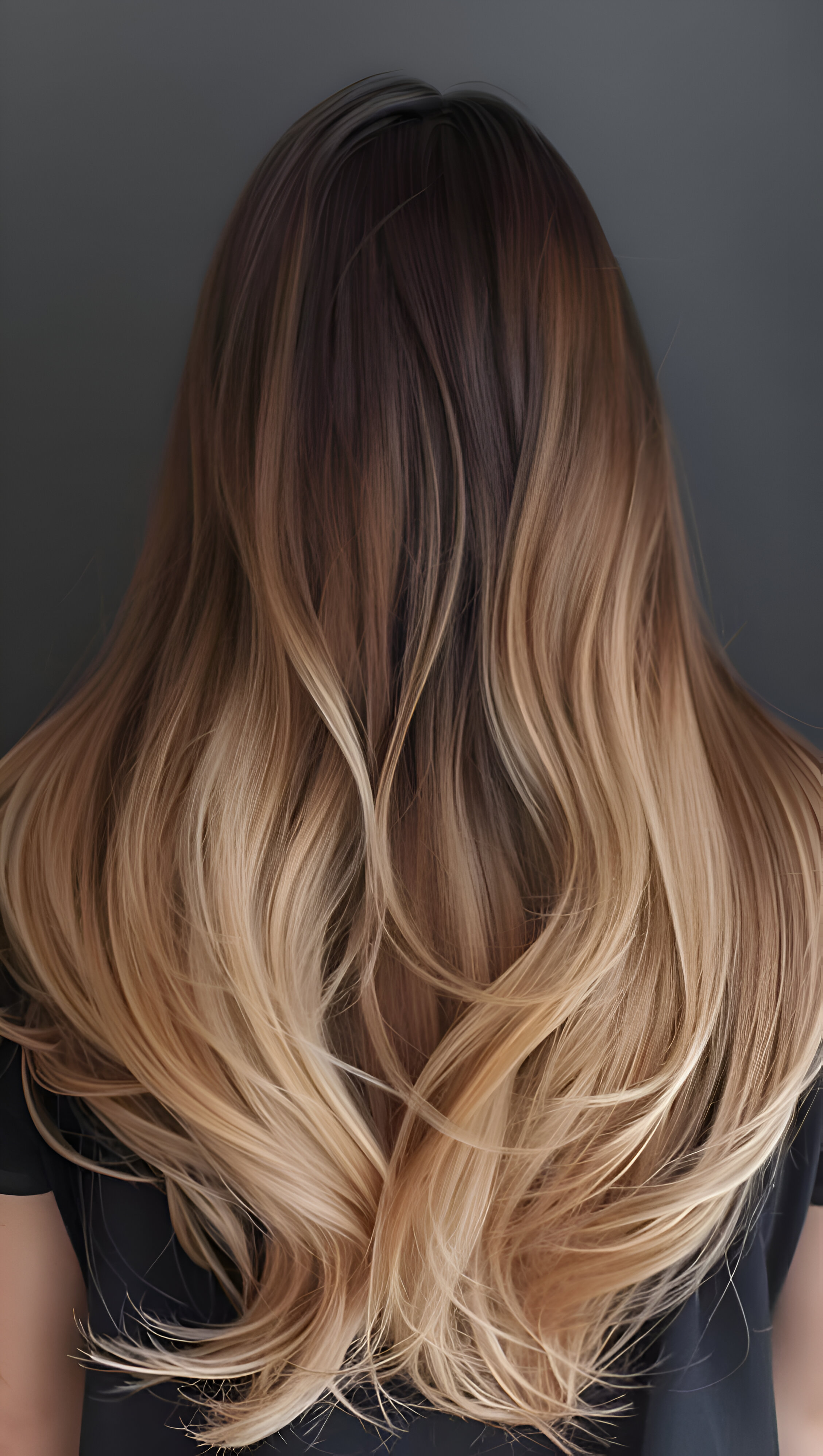 Balayage/Highlight/Peek A Boo Long